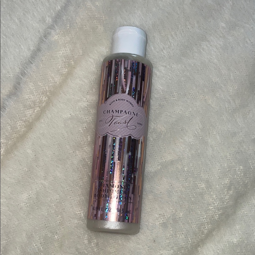 Bath & Body Works Champagne Toast Diamond Shimmer Body Lotion